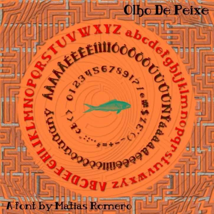 Olho De Peixe Font Download