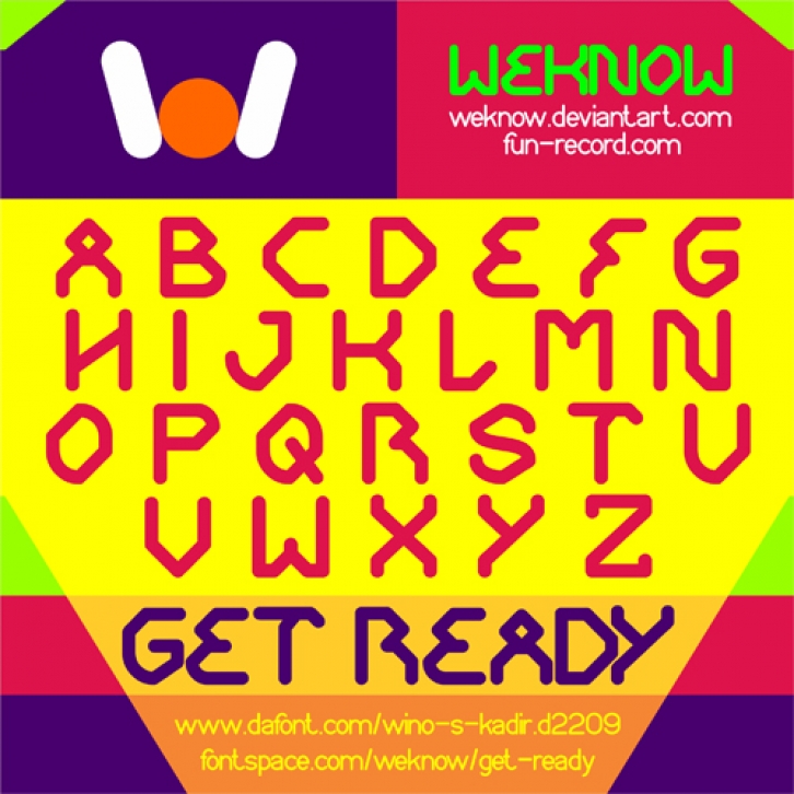 GET READY Font Download