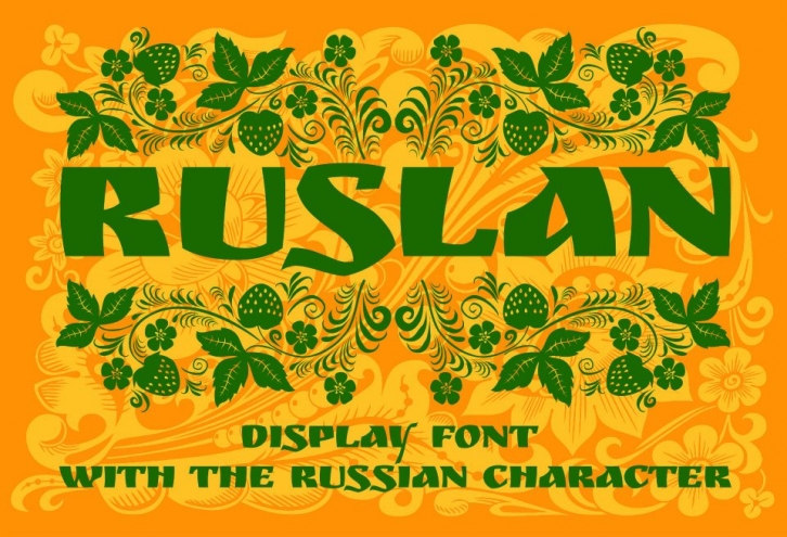 Ruslan Display Font Download