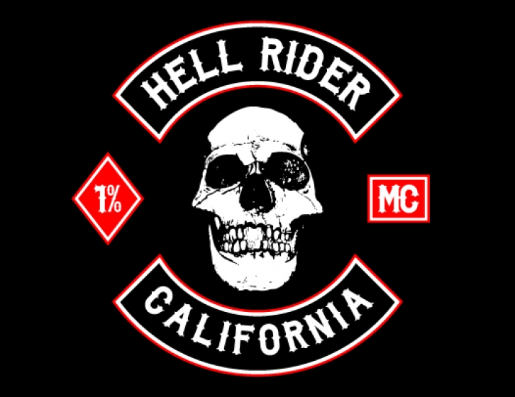 Biker from Hell Font Download