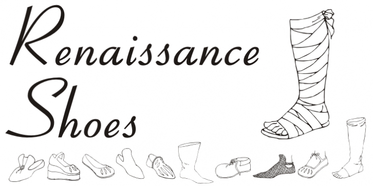 Renaissance Shoes Font Download