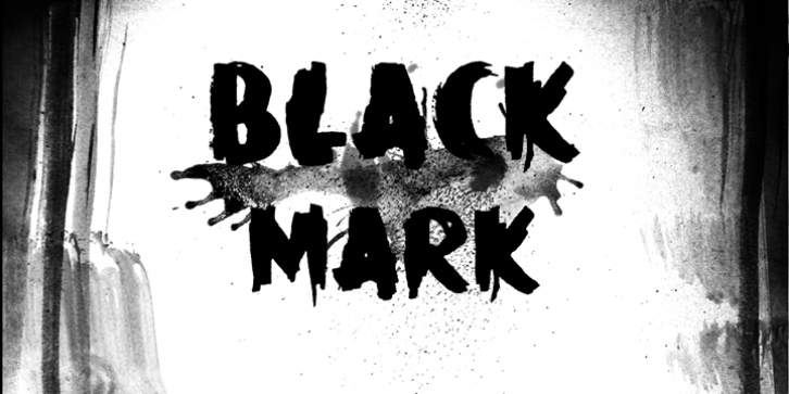 DK Black Mark Font Download