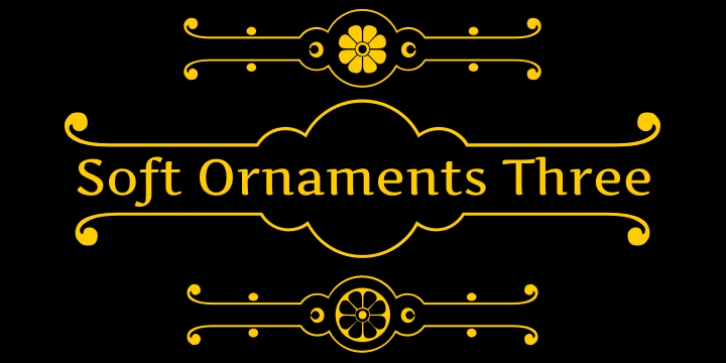 Soft Ornaments Three Font Download