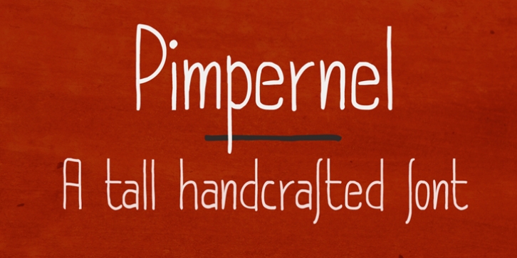 DK Pimpernel Font Download