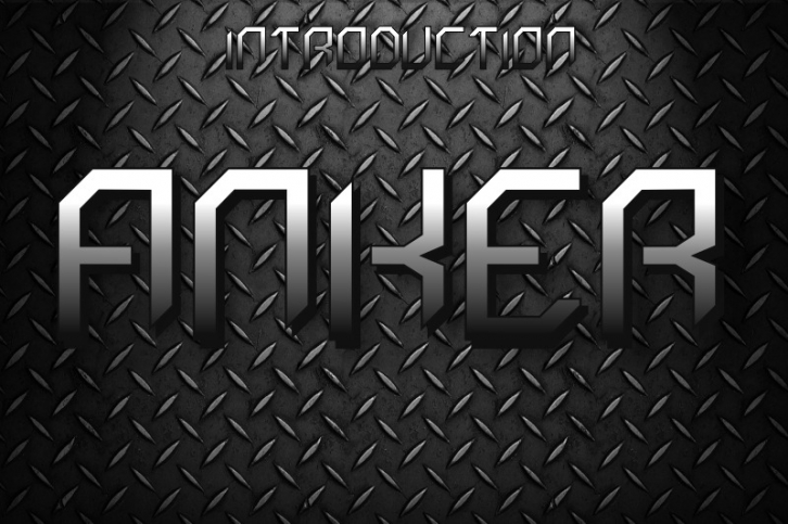 Anker Font Font Download