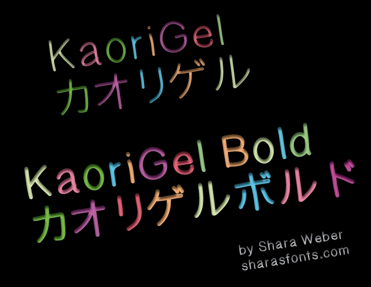 Kaori Gel Font Download