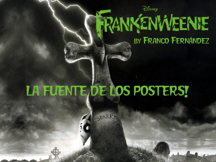Frankenweenie Movie Poster Font Download