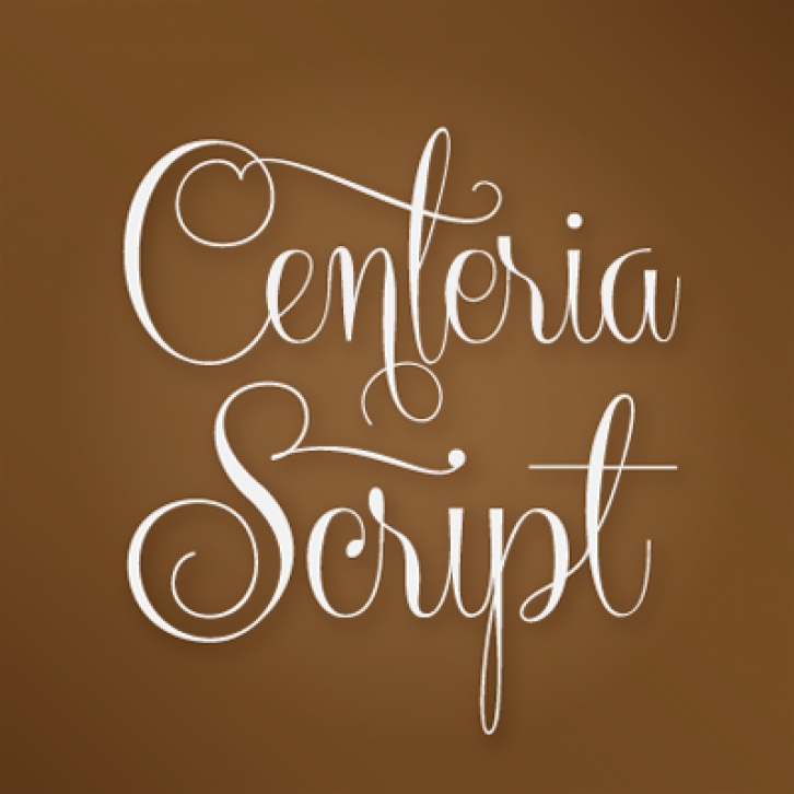 Centeria Scrip Font Download