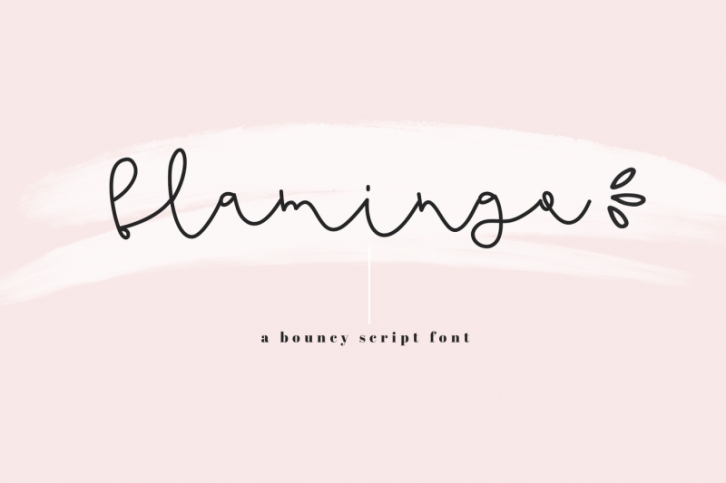 Flamingo - A Handwritten Script Font Font Download