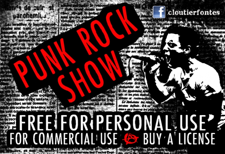 PunkRockShow Font Download