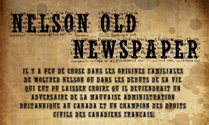 NelsonOldNewsPaper Font Download