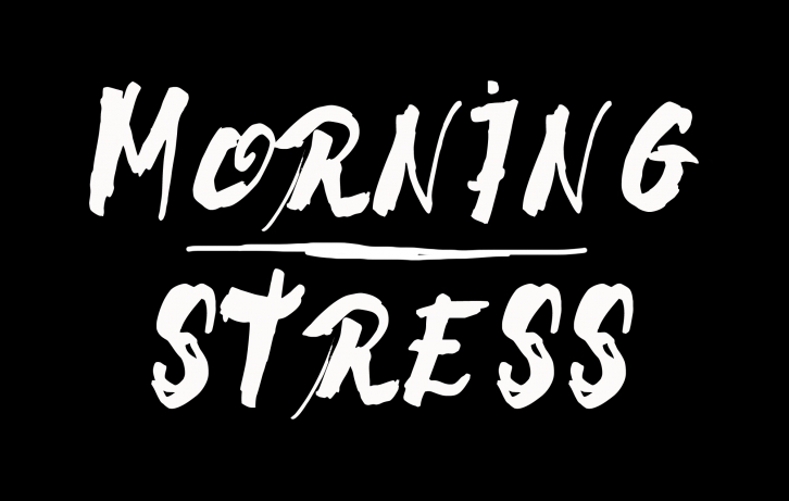 Morning Stress Font Download