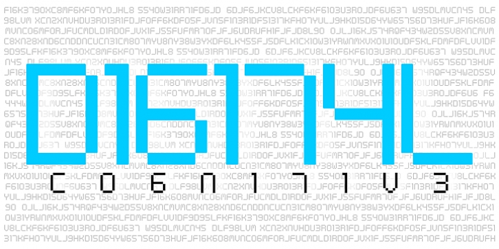 Digital cognitive Font Download