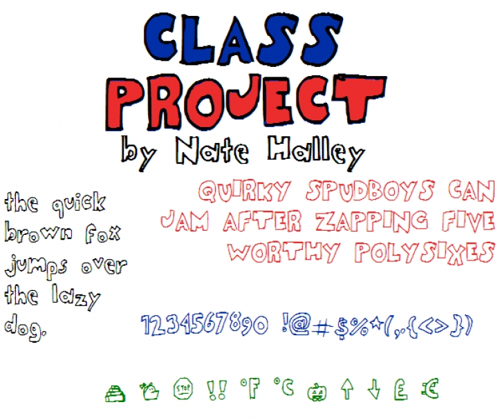 ClassProjectNBP Font Download