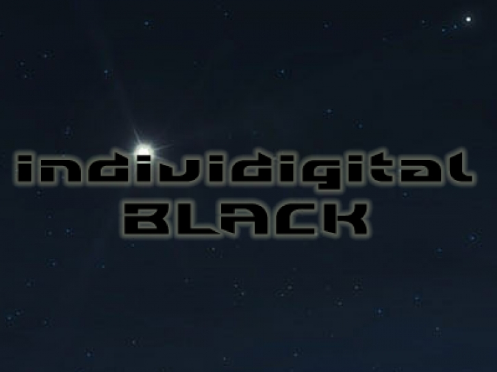 Individigital Black Font Download