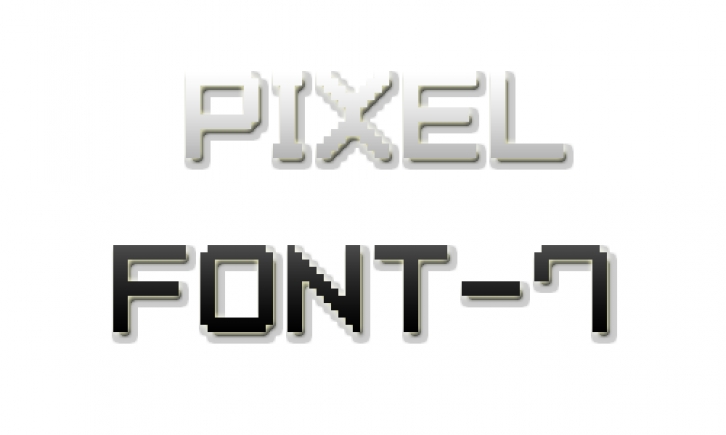 Pixel Font7 Font Download