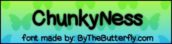 ChunkyNess Font Download
