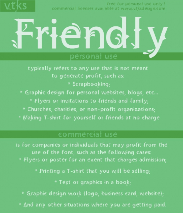 Vtks Friendly Font Download