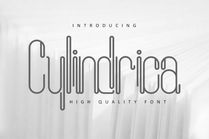 Cylindrica Font Font Download