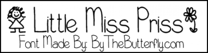 LittleMissPriss Font Download