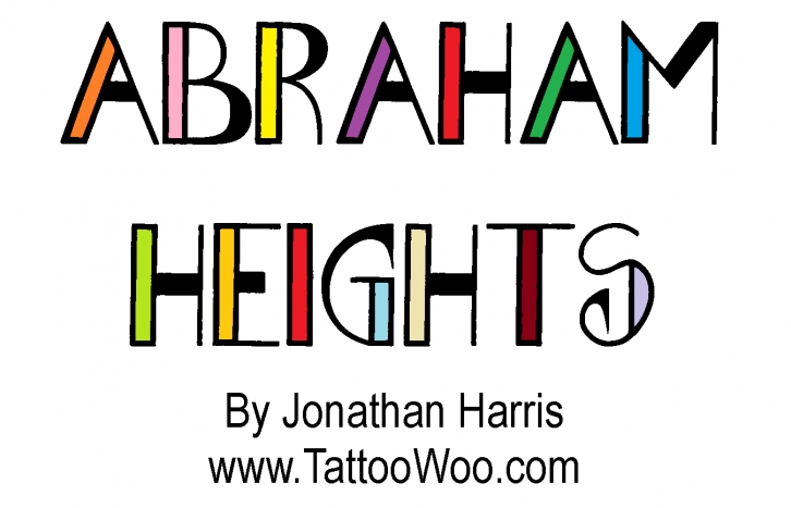 Abraham Heights Font Download
