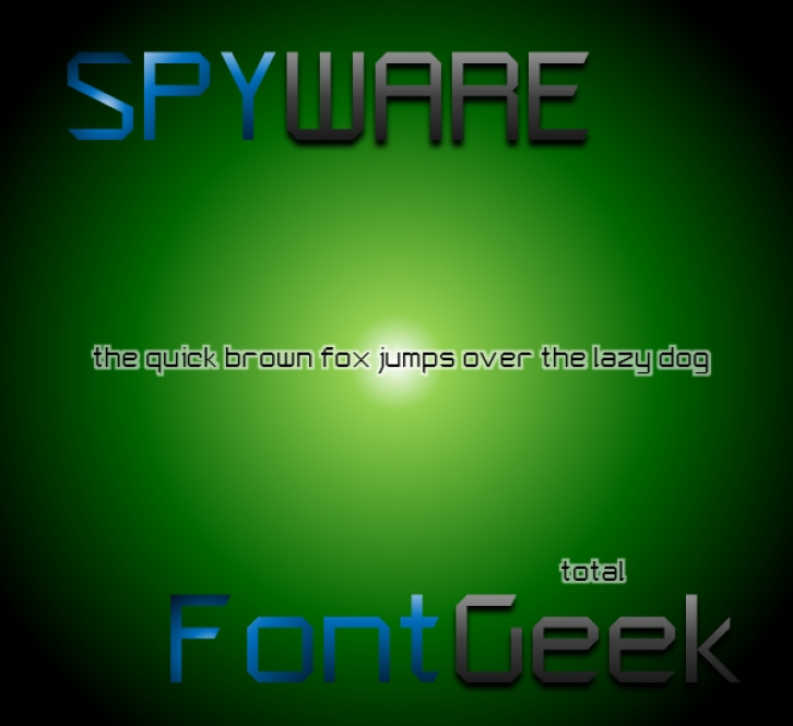Spyware NBP Font Download