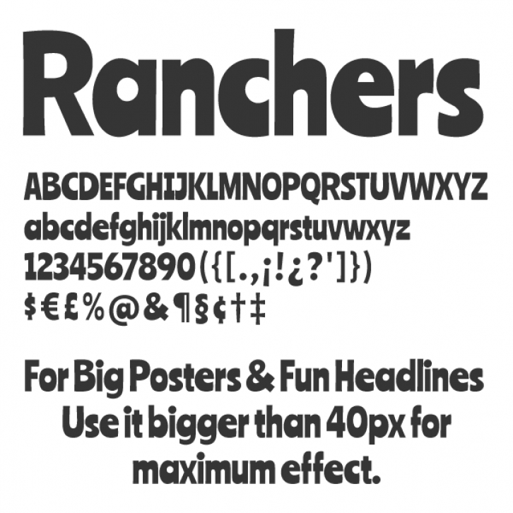 Ranchers Font Download