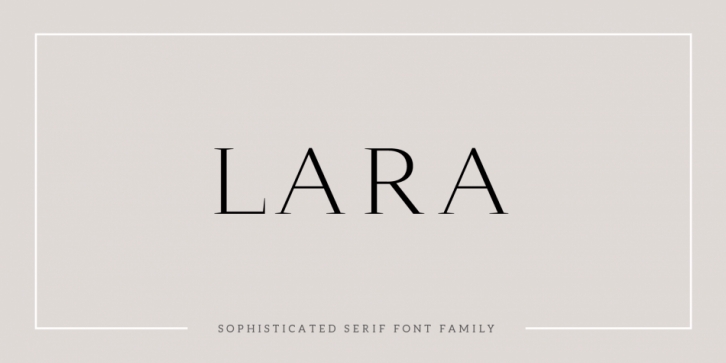 Lara Font Download