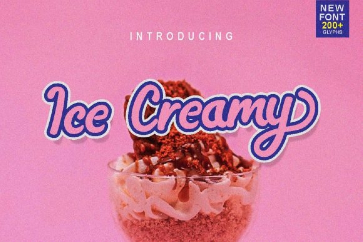 Ice Creamy Font Download
