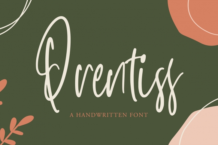 Prentiss - Handwritten Font Font Download
