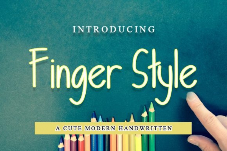 Finger Style Font Download