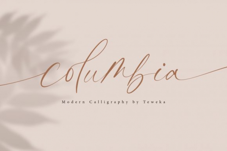 Columbia Font Download