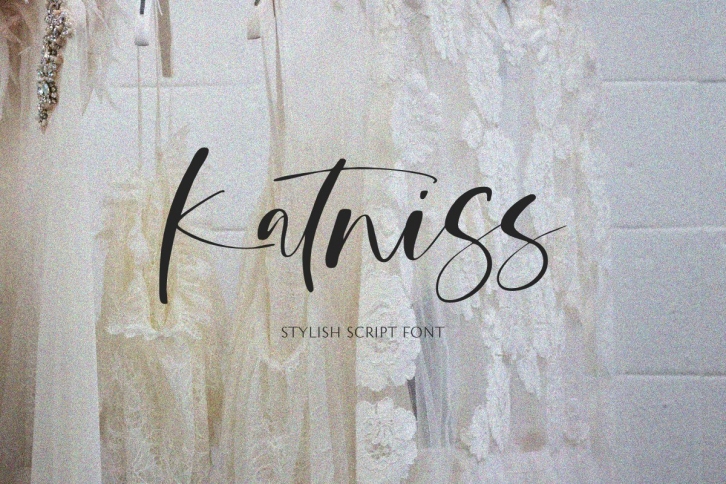 Katniss - A Stylish Script Font Font Download