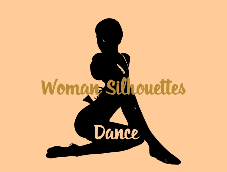 WomanSilhouettes Font Download