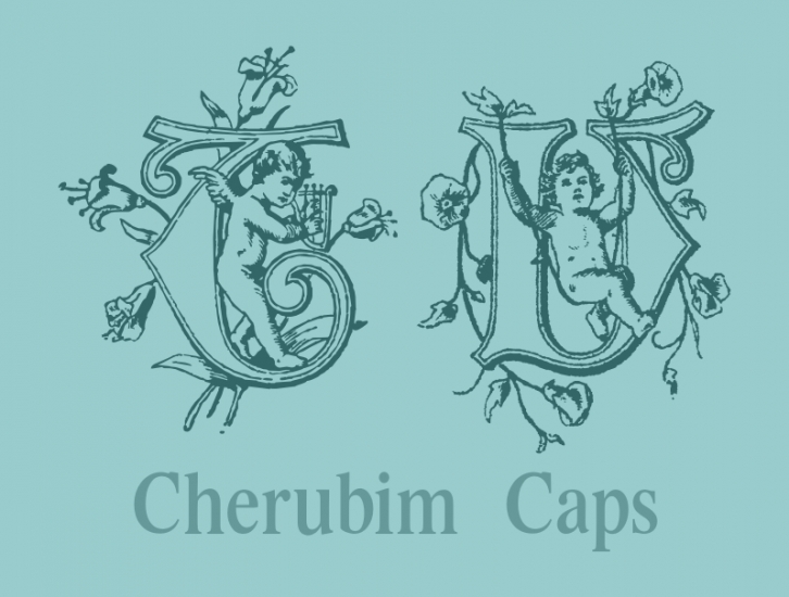 CherubimCaps Font Download