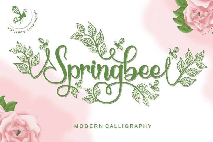 Springbee - Modern Calligraphy Font Download