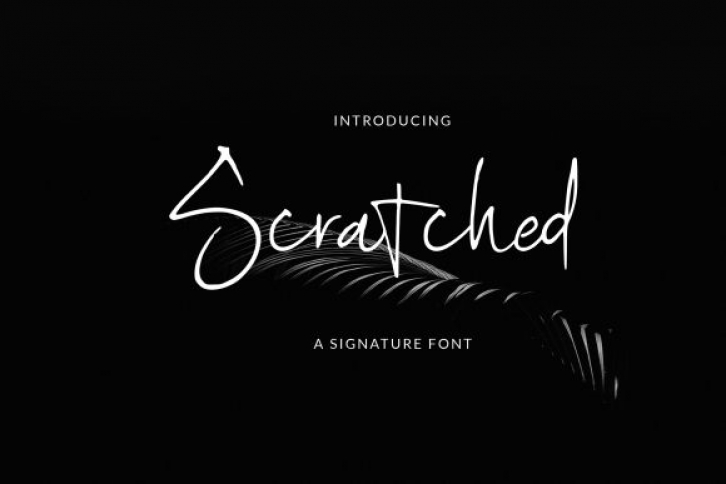 Scratched Font Download