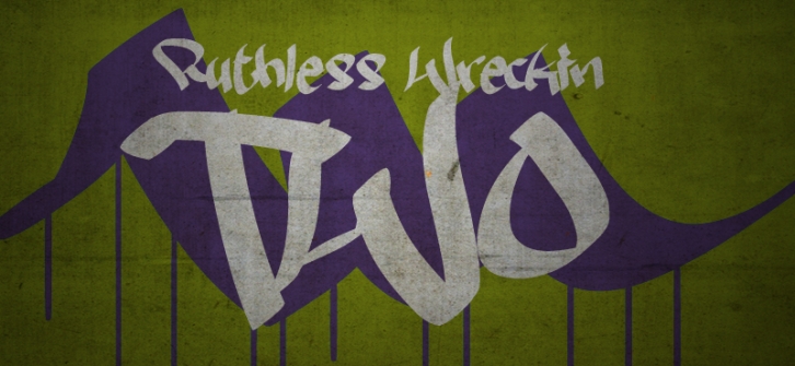 Ruthless Wreckin TWO Font Download