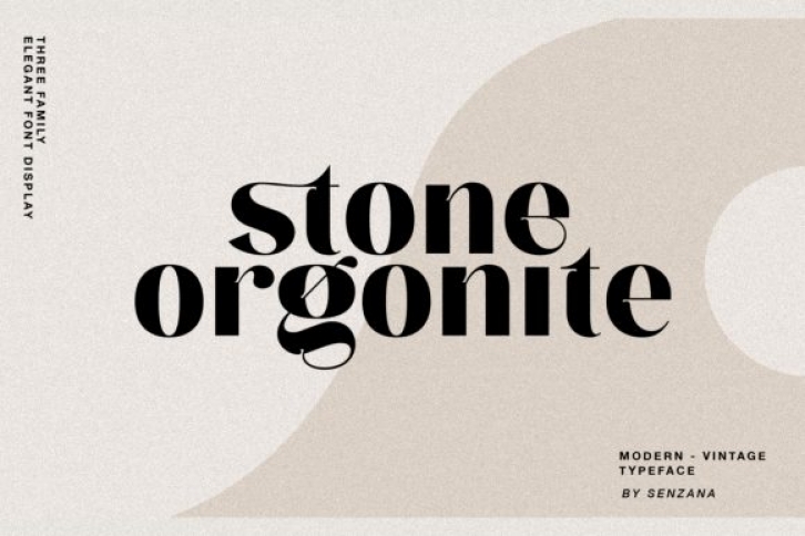 Stone Orgonite Font Download