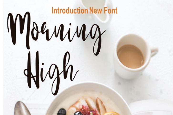 Morning High Font Download