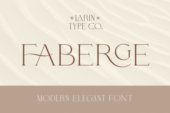 Faberge Font Download
