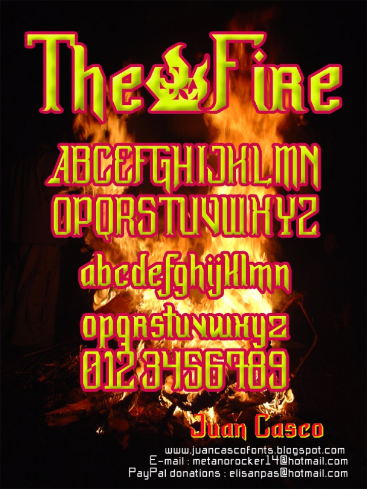 The·Fire Font Download