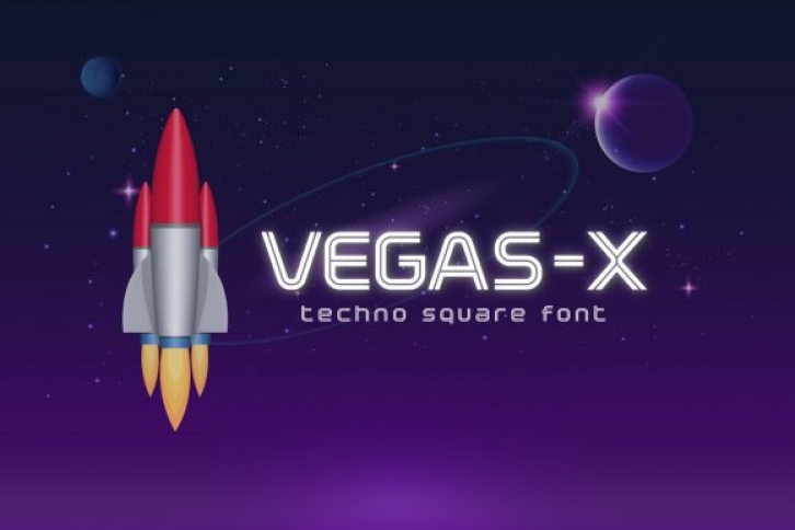 Vegas-X Font Download
