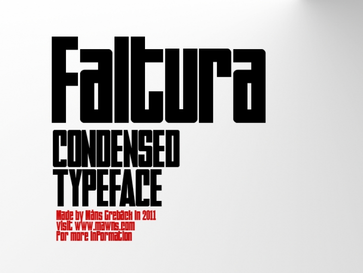 Faltura Font Download