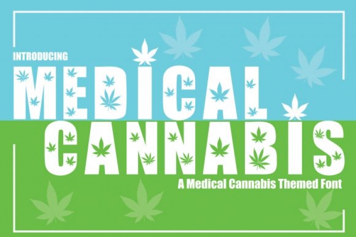 Medical Cannabis Font Download