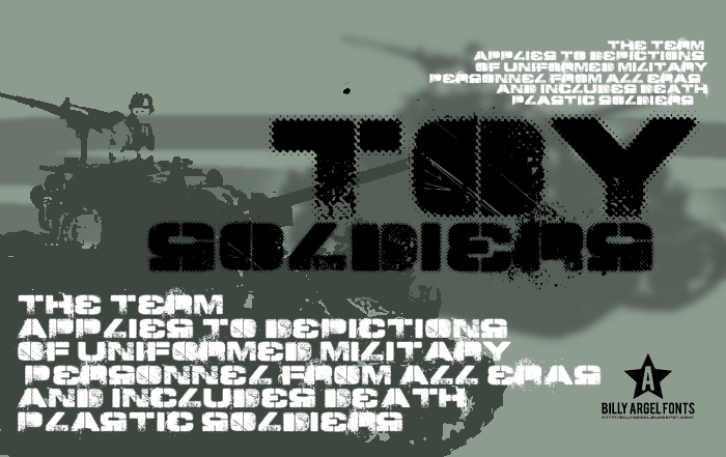 TOY SOLDIERS Font Download
