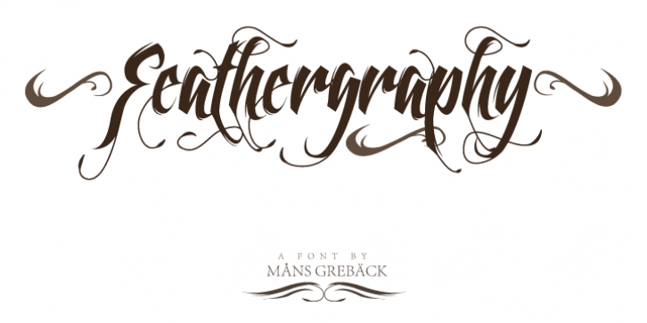 Feathergraphy Decorati Font Download