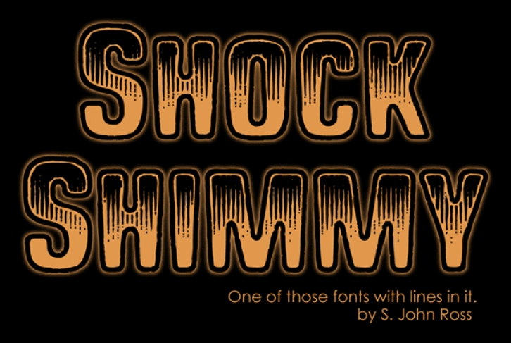 Shock Shimmy Font Download