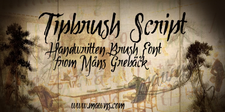 Tipbrush Scrip Font Download