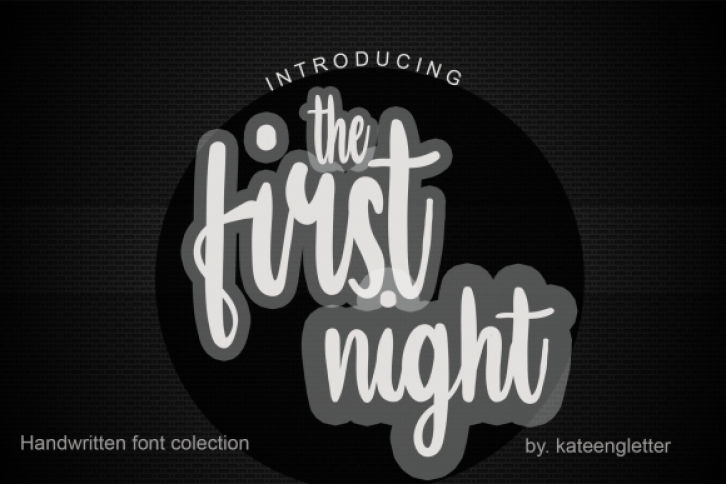 The First Night Font Download